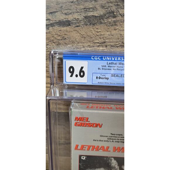 Lethal Weapon CGC 9.6 A++ Seal Graded 1991 VHS - Picture 2 of 5